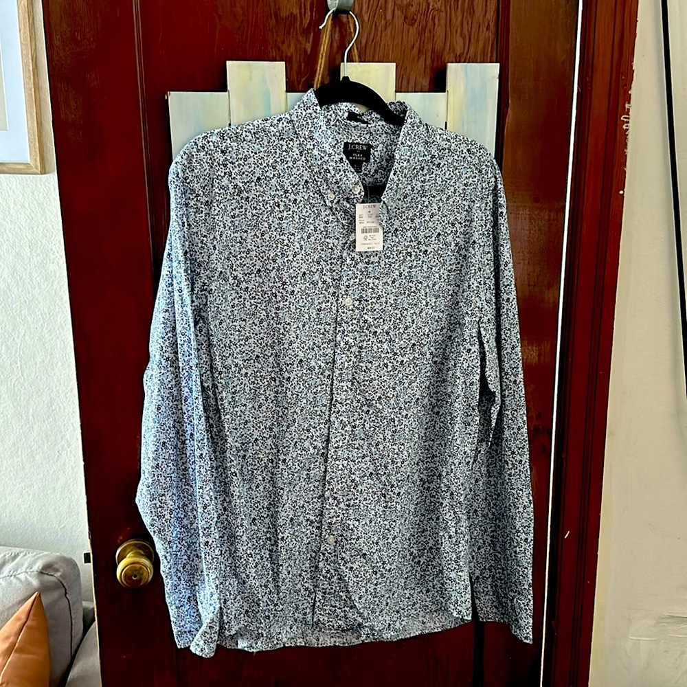 Brand new with tags J j.crew large slim shirt